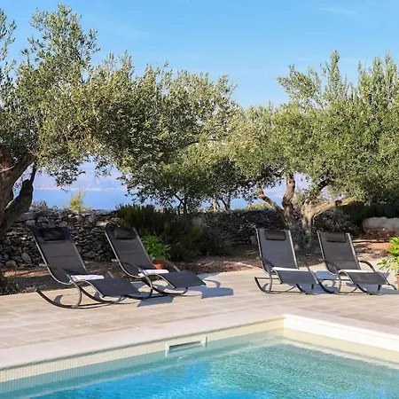 Villa Stone Olea - House In Olive Grove Supetar